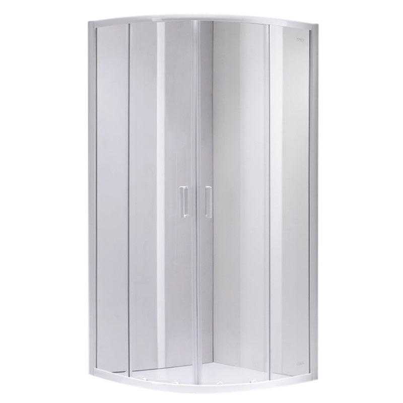 KABINA PRYSZNICOWA PÓŁOKRĄGŁA KZ94D BIAŁA 70X70 CM KZ94D-WH-70