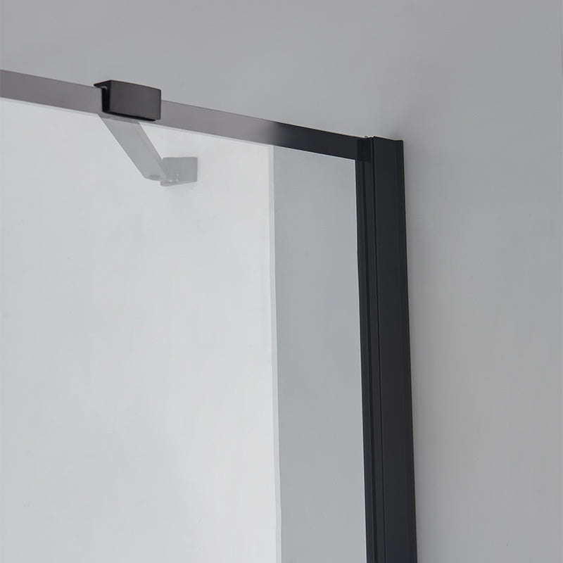 KABINA PRYSZNICOWA PROSTOKĄTNA BS03B CZARNA 110x90 CM BS03B-BL-110X90