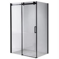 KABINA PRYSZNICOWA PROSTOKĄTNA BS15A CZARNA 100x80 CM BS15A-100X80