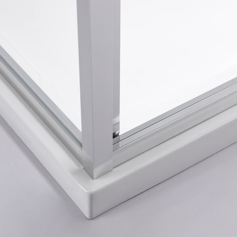 KABINA PRYSZNICOWA PROSTOKĄTNA KIRA CHROM 120X80 CM KIRA-120X80