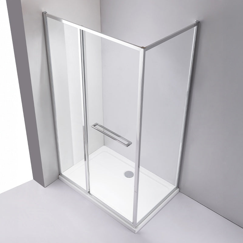 KABINA PRYSZNICOWA PROSTOKĄTNA KIRA CHROM 90X80 CM KIRA-90X80