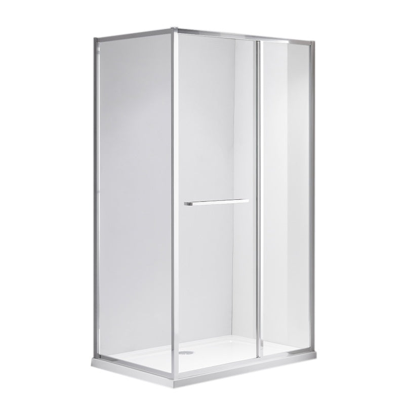 KABINA PRYSZNICOWA PROSTOKĄTNA KIRA CHROM 100X80 CM KIRA-100X80