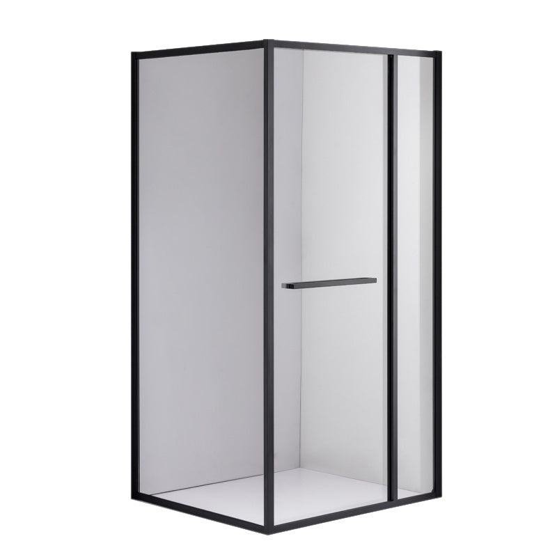 KABINA PRYSZNICOWA PROSTOKĄTNA KIRA CZARNY 120X90 CM KIRA-BL-120X90