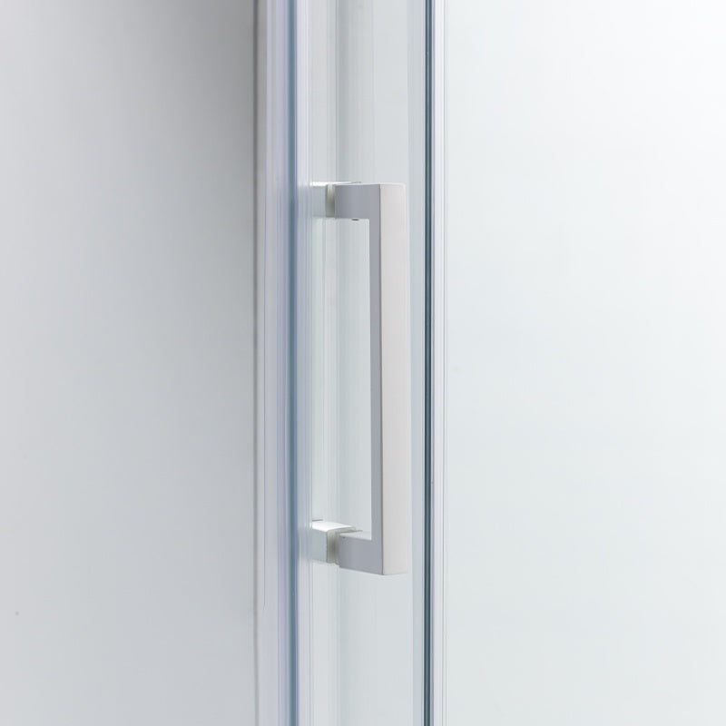 KABINA PRYSZNICOWA PROSTOKĄTNA KZ203C BIAŁA 120x80 CM KZ203C-WH-120X80