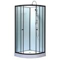 KABINA PRYSZNICOWA PÓŁOKRĄGŁA WSH313B 90x90 CM WSH313B-90