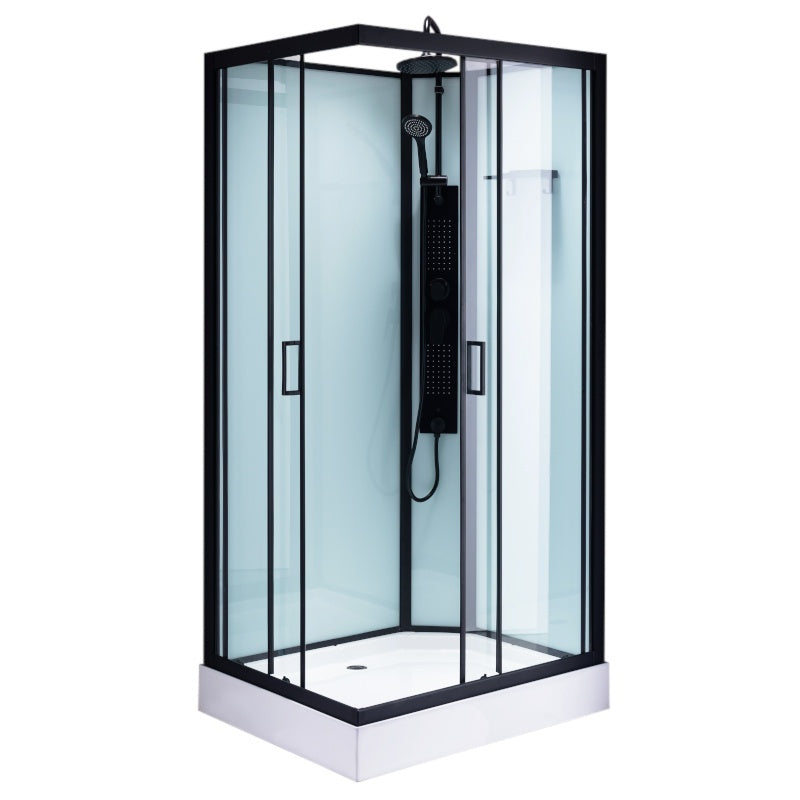 KABINA PRYSZNICOWA Z HYDROMASAŻEM ALMA LEWA 100x80 CM ALMA-L-100X80