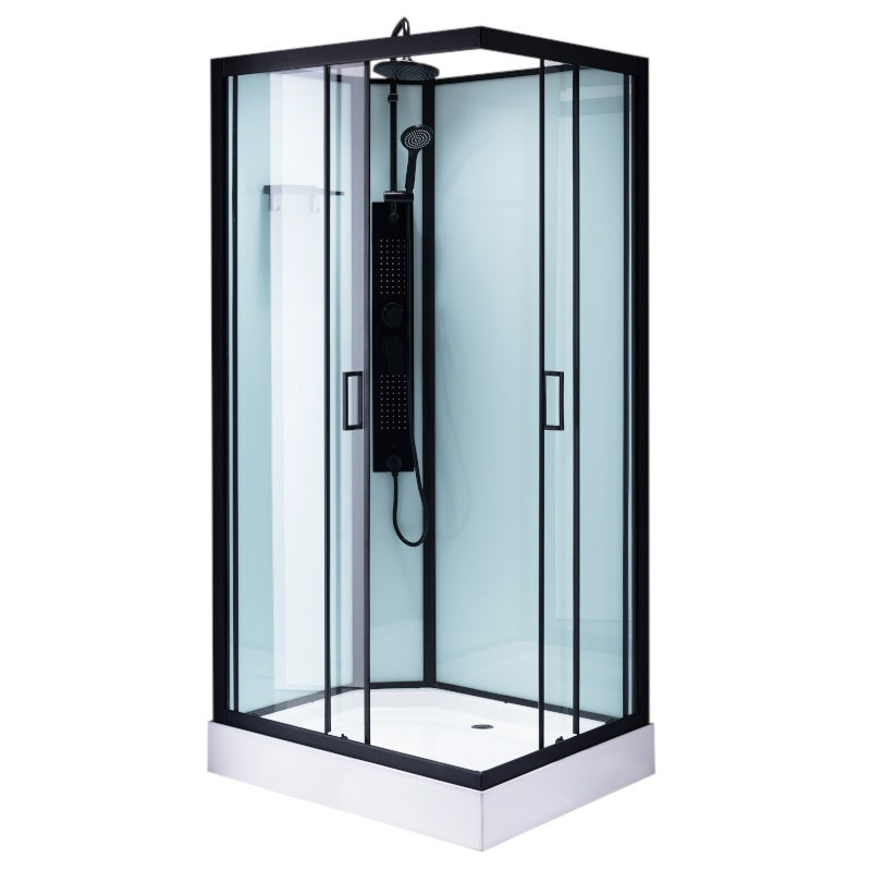 KABINA PRYSZNICOWA Z HYDROMASAŻEM ALMA PRAWA 120x80 CM ALMA-P-120X80