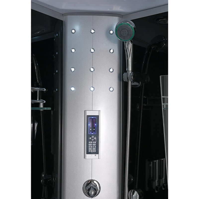 KABINA PRYSZNICOWA Z HYDROMASAŻEM I SAUNĄ WSH7080S 80x80 CM WSH7080S-80