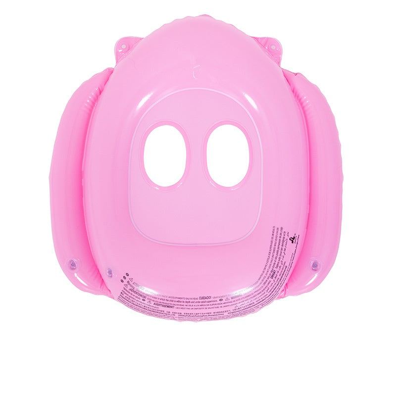 FOTELIK KOŁO POMPOWANE DO PŁYWANIA DLA DZIECI WHEELY-PINK 73x75 CM WHEELY-PINK