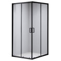 KABINA PRYSZNICOWA KWADRATOWA BL31C CZARNA 100x100 CM BL31C-100
