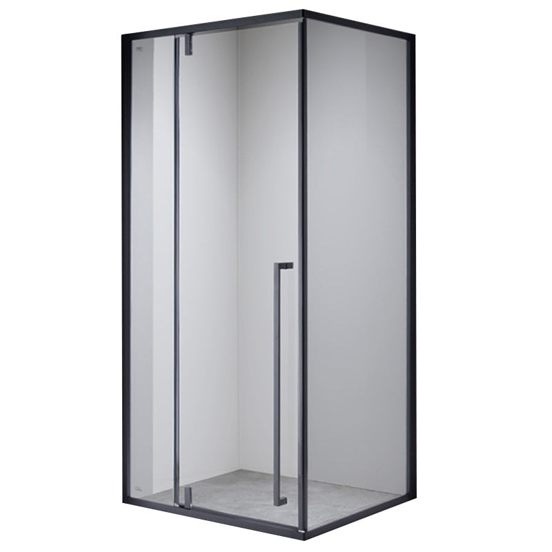 KABINA PRYSZNICOWA PROSTOKĄTNA BS12B CZARNA 110x80 CM BS12B-110X80