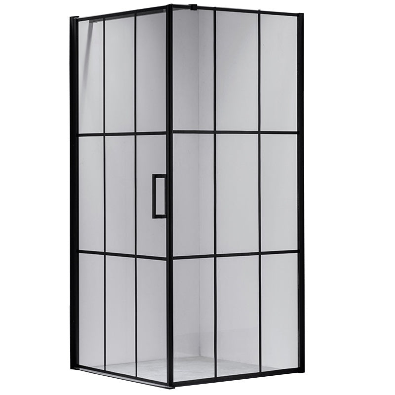 KABINA PRYSZNICOWA KWADRATOWA + BRODZIK BS13B/SXL02B CZARNA/CZARNY 90x90 CM BS13B+ST02B-BL