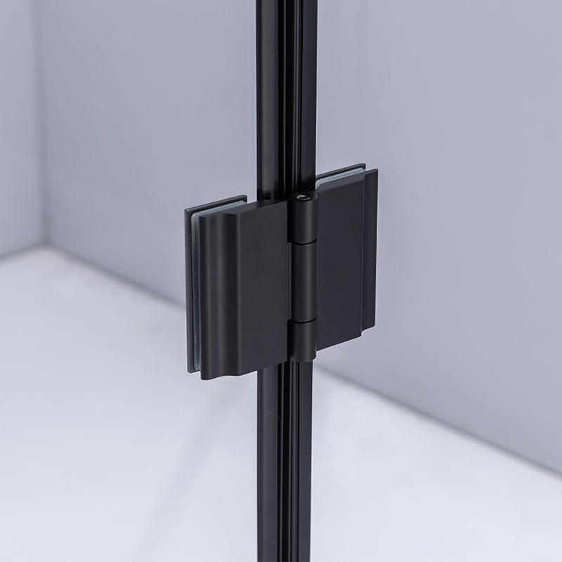 KABINA PRYSZNICOWA KWADRATOWA BS05C CZARNA 100x100 CM BS05C-100
