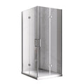 KABINA PRYSZNICOWA KWADRATOWA KZ08D CHROM 100x100 CM KZ08D-100
