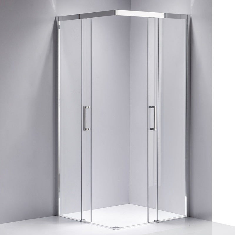 KABINA PRYSZNICOWA KWADRATOWA KZ90B CHROM 90x90 CM KZ90B-90