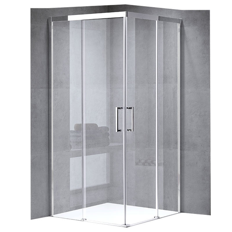 KABINA PRYSZNICOWA KWADRATOWA KZ90B CHROM 90x90 CM KZ90B-90