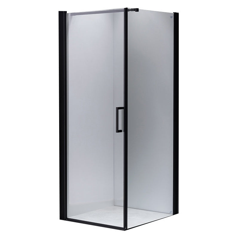 KABINA PRYSZNICOWA KWADRATOWA BS04A CZARNA 80x80 CM BS04A-80