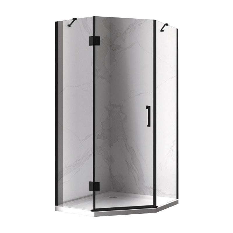 KABINA PRYSZNICOWA PIĘCIOKĄTNA KZ10B ZŁOTA 90x90 CM KZ10B-BL+ST08B-WH