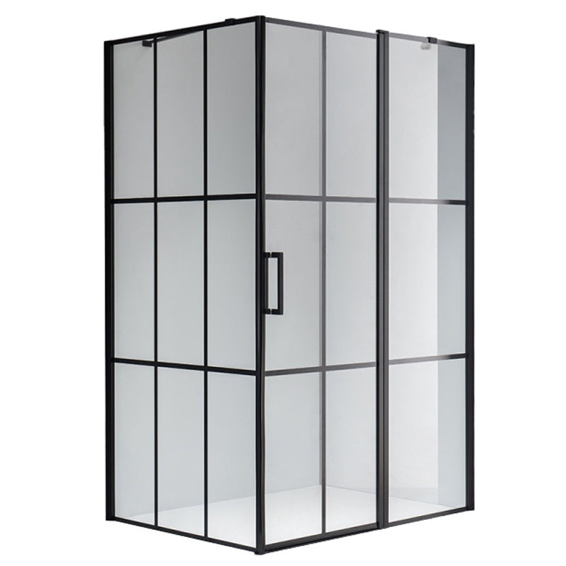 KABINA PRYSZNICOWA PROSTOKĄTNA BS03C CZARNA 120x90 CM BS03C-120X90