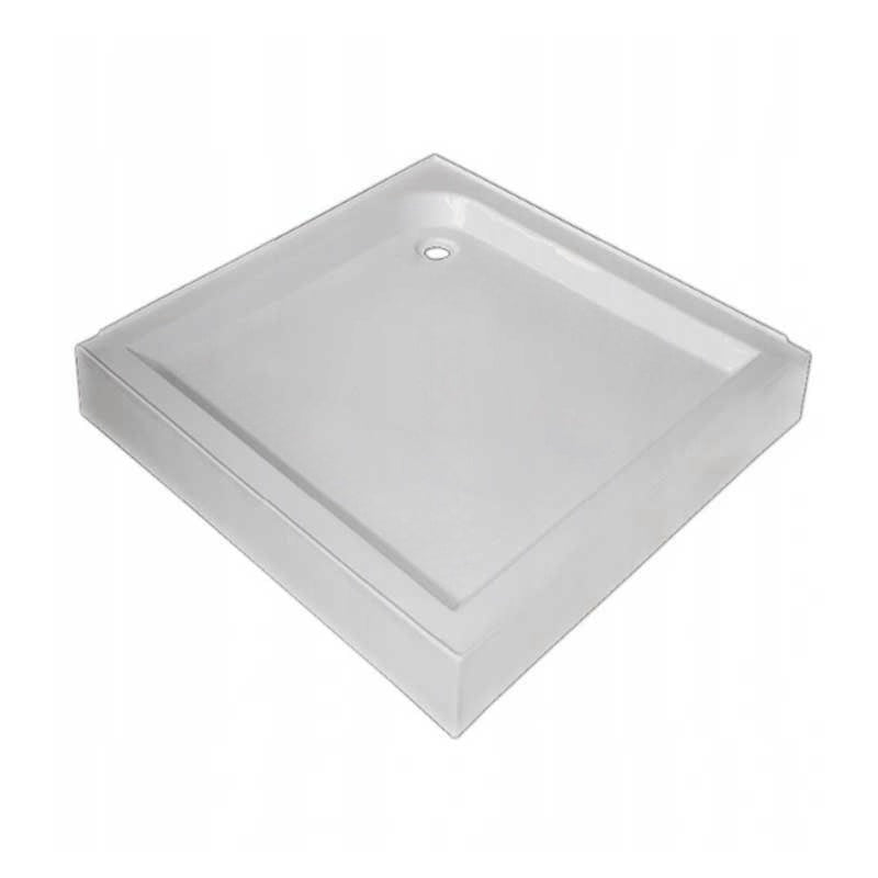 KABINA PRYSZNICOWA KWADRATOWA Z BRODZIKIEM WSH309B SZARA 90x90 CM WSH309B-GR-90