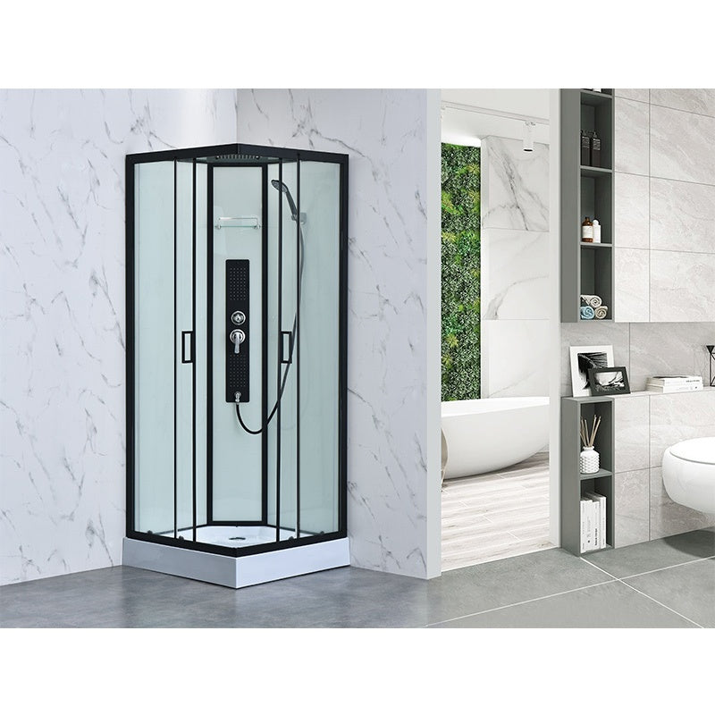 KABINA PRYSZNICOWA Z HYDROMASAŻEM WSH312B 90x90 CM WSH312B-90