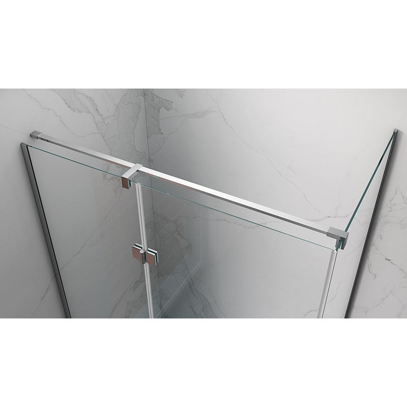 KABINA PRYSZNICOWA PROSTOKĄTNA KZ03B CHROM 110x90 CM KZ03B-110X90