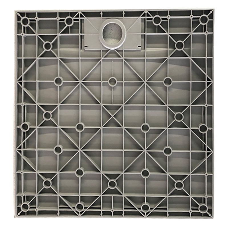 KABINA PRYSZNICOWA KWADRATOWA Z BRODZIKIEM KZ1390B/RIKO CZARNA/CZARNY 90x90 CM KZ1390B-BL+RIKO-BL