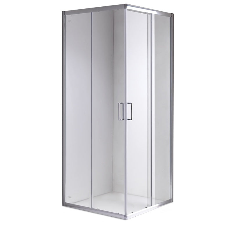 KABINA PRYSZNICOWA KWADRATOWA KZ93A CHROM 80x80 CM KZ93A-80