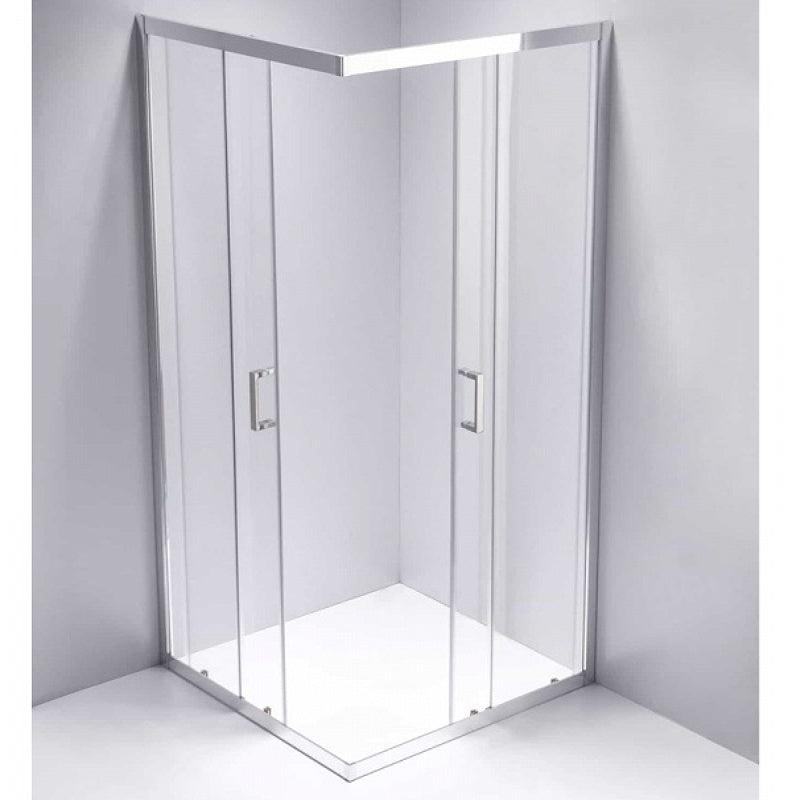 KABINA PRYSZNICOWA KWADRATOWA KZ102B CHROM 90x90 CM KZ102B-90