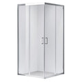 KABINA PRYSZNICOWA KWADRATOWA KZ102B CHROM 90x90 CM KZ102B-90
