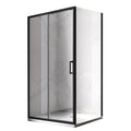 KABINA PRYSZNICOWA PROSTOKĄTNA KZ103B CZARNA 110x80 CM KZ103B-BL-110X80