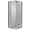 KABINA PRYSZNICOWA KWADRATOWA KZ1180A CHROM 80c80 CM KZ1180A-80
