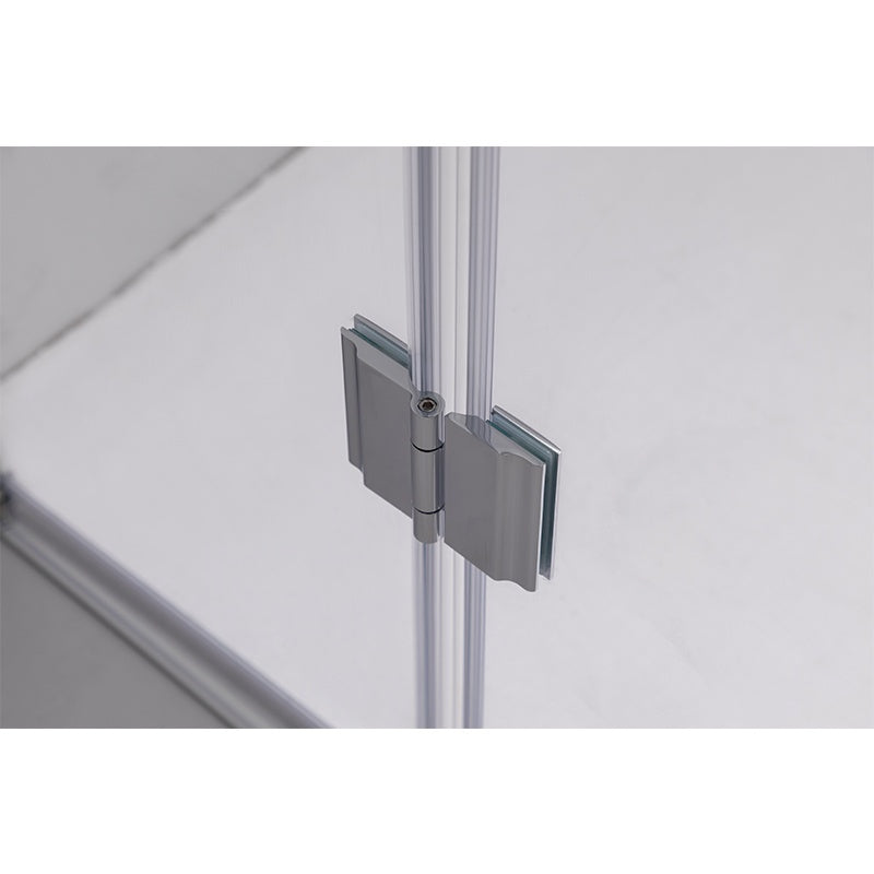 KABINA PRYSZNICOWA KWADRATOWA KZ1180B CHROM 90x90 CM KZ1180B-90
