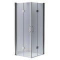 KABINA PRYSZNICOWA KWADRATOWA KZ1290B CHROM 90x90 CM KZ1290B-90X90