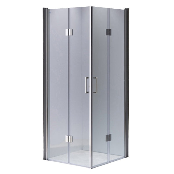 KABINA PRYSZNICOWA KWADRATOWA KZ1290B CHROM 90x90 CM KZ1290B-90X90