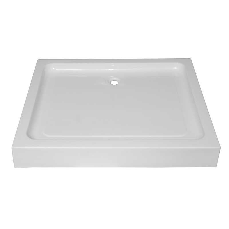 KABINA PRYSZNICOWA KWADRATOWA Z BRODZIKIEM KZ1290C/SXL02C CHROM/BIAŁY 100x100 CM KZ1290C+SXL02C
