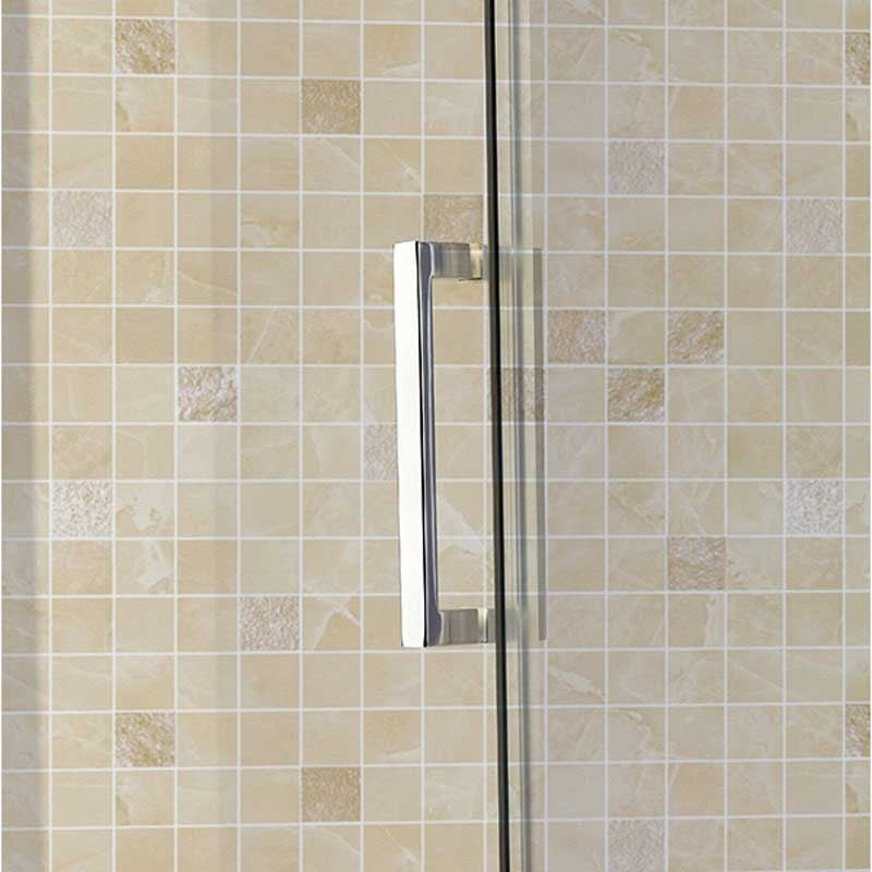 KABINA PRYSZNICOWA PROSTOKĄTNA Z BRODZIKIEM KZ203C/SXL03E CHROM/BIAŁY 120x80 CM KZ203C+SXL03E