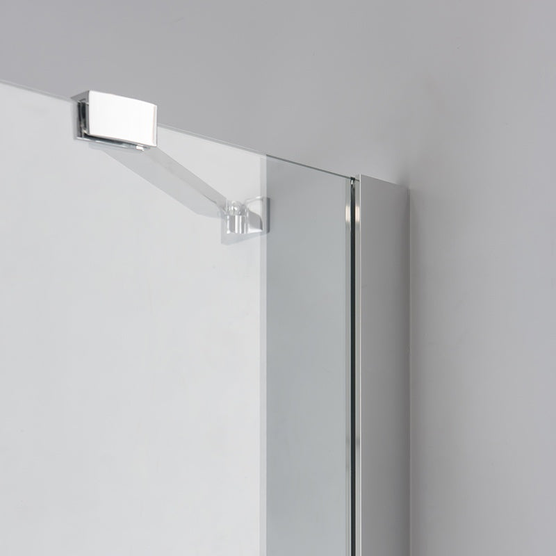KABINA PRYSZNICOWA PÓŁOKRĄGŁA KZ92A CHROM 80x80 CM KZ92A-80