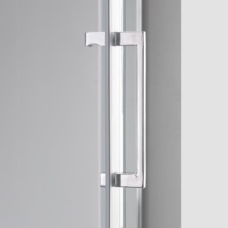 KABINA PRYSZNICOWA PÓŁOKRĄGŁA KZ92A CHROM 80x80 CM KZ92A-80