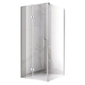 KABINA PRYSZNICOWA KWADRATOWA KZ01D CHROM 100x100 CM KZ01D-100
