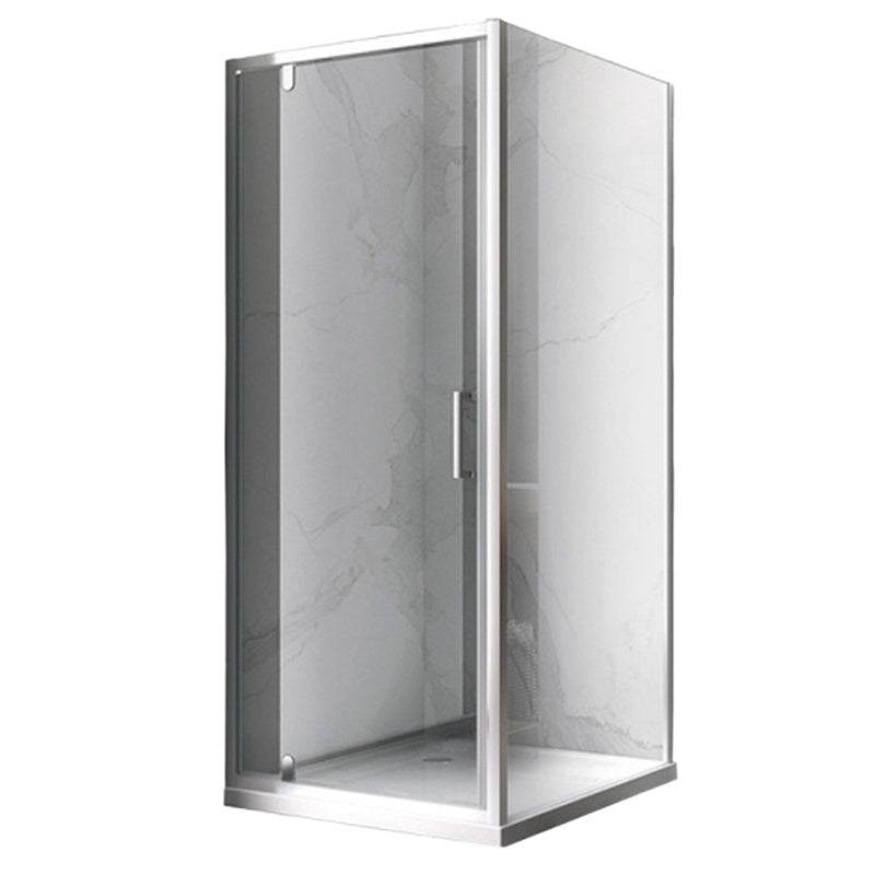 KABINA PRYSZNICOWA KWADRATOWA Z BRODZIKIEM KZ04C/RIKO CHROM/CZARNY 90x90 CM KZ04C+RIKO-BL-90