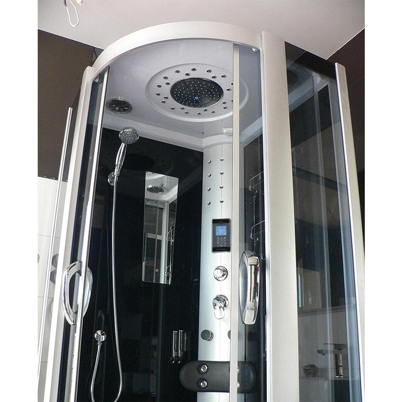 KABINA PRYSZNICOWA Z HYDROMASAŻEM I SAUNĄ LIMA 9911AS 90x90 CM LIMA-9911AS-90