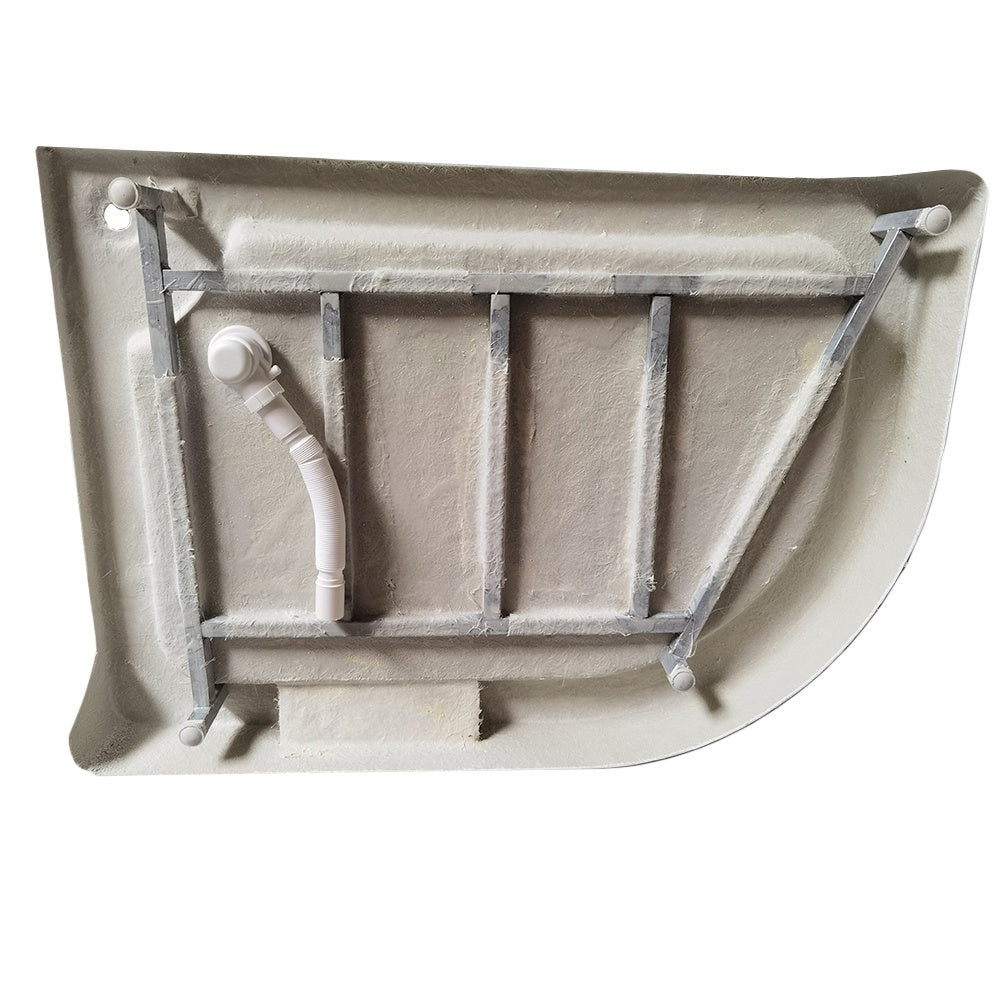 KABINA PRYSZNICOWA Z HYDROMASAŻEM MONAKO 9914L LEWA CHROM 120x85 CM MONAKO-9914L-120X85