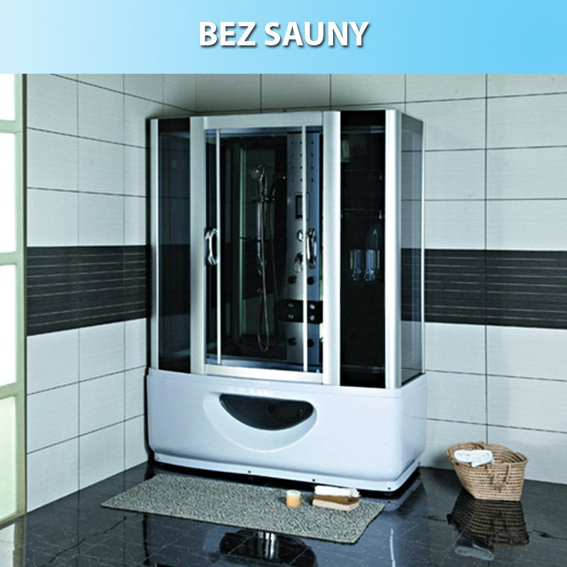 KABINA PRYSZNICOWA Z HYDROMASAŻEM SANDRA 9944B 165x85 CM SANDRA-9944B-165X85
