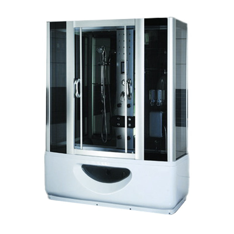 KABINA PRYSZNICOWA Z HYDROMASAŻEM SANDRA 9944B 165x85 CM SANDRA-9944B-165X85