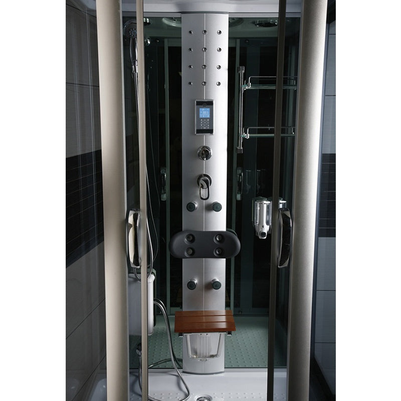 KABINA PRYSZNICOWA Z HYDROMASAŻEM TAMARA 9938 125x90 CM TAMARA-9938