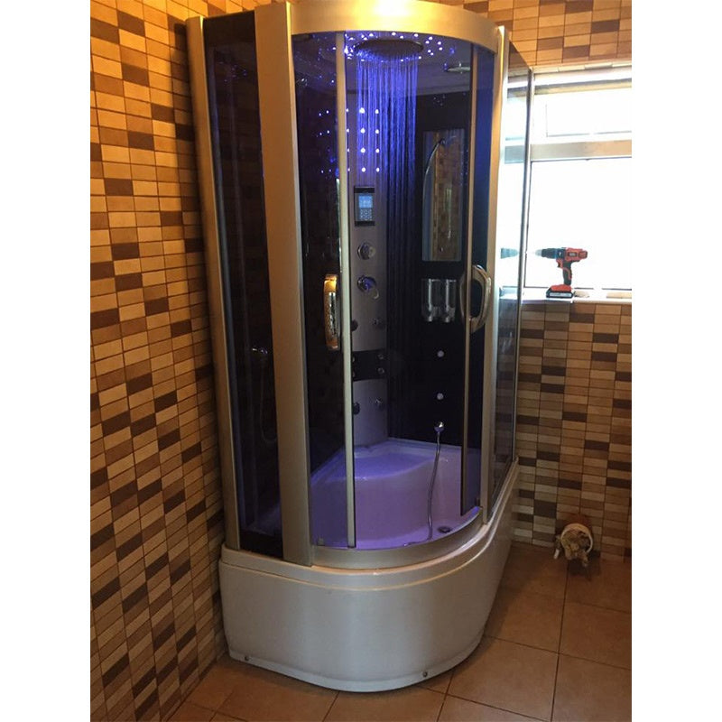 KABINA PRYSZNICOWA Z HYDROMASAŻEM VICTORIA 9912L LEWA 120x85 CM VICTORIA-9912L-120
