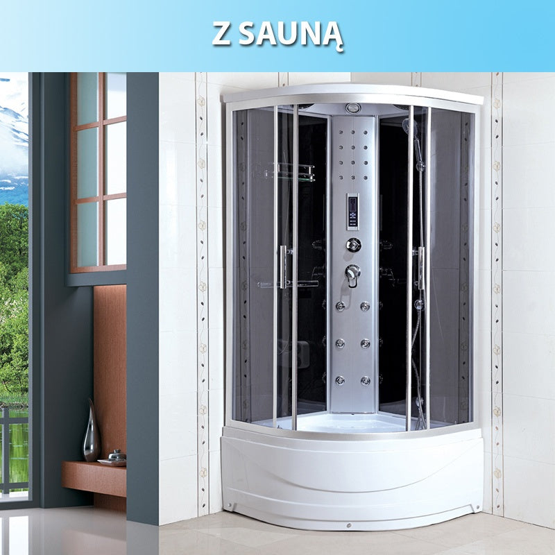 Kabina z Hydromasażem WSH306AS 90x90 sauna WSH306AS-90