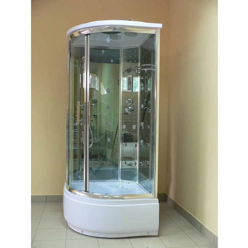 KABINA PRYSZNICOWA Z HYDROMASAŻEM WSH4402-10S 100x100 CM WSH4402-10S-100