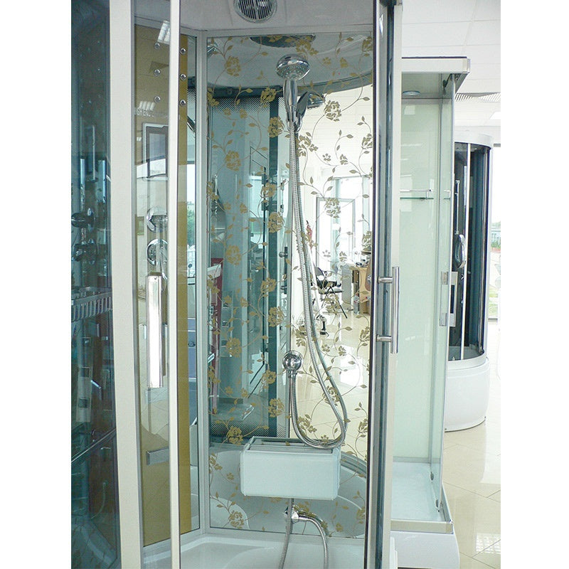 KABINA PRYSZNICOWA Z HYDROMASAŻEM WSH6801B 100x100 CM WSH6801B-100